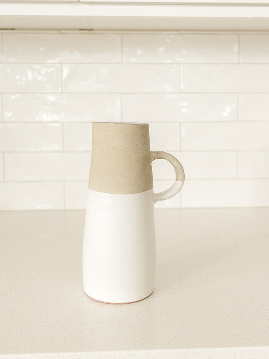 Garand White & Natural Jug - 2 Sizes