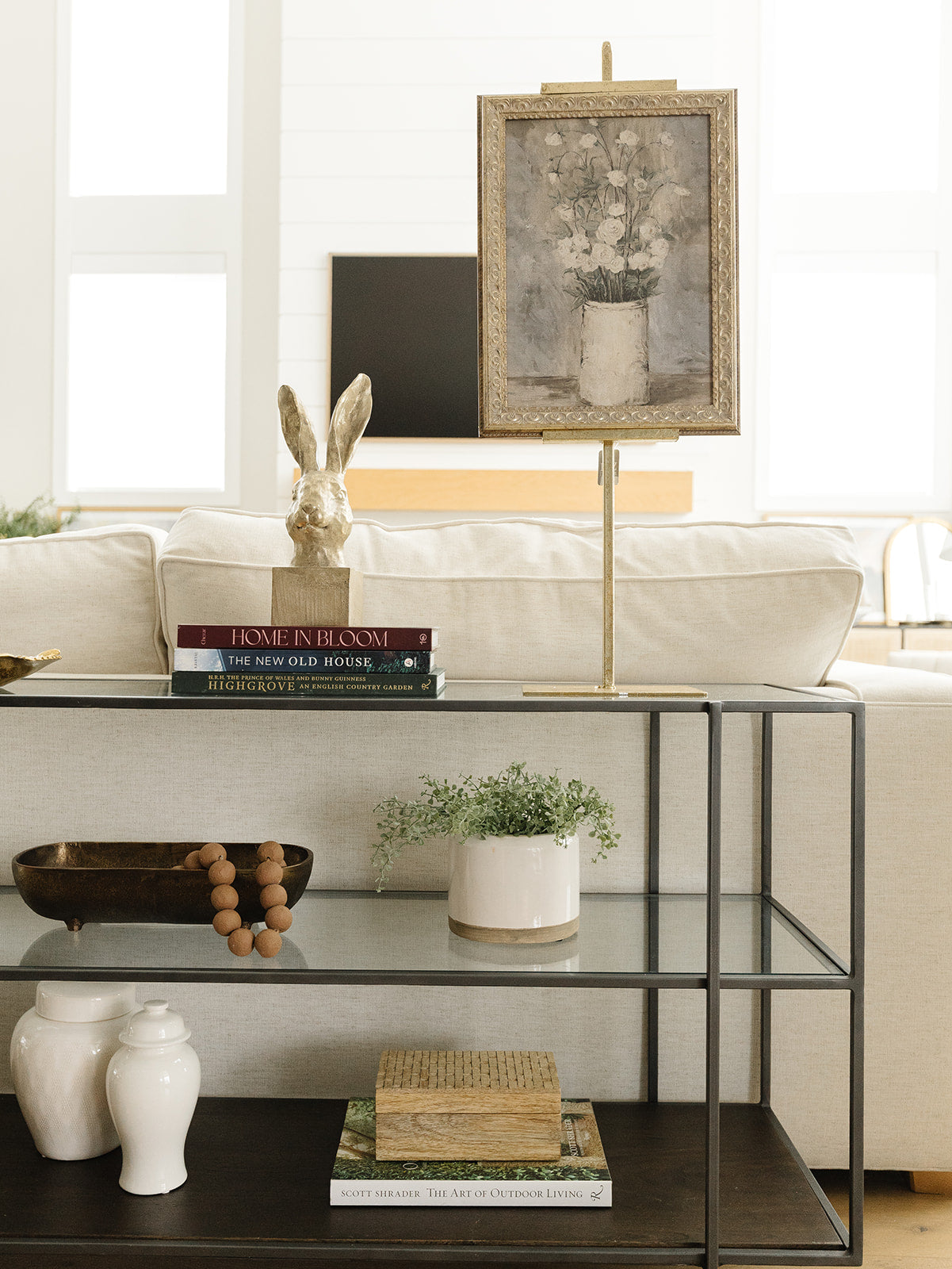 Gold Table Top Easel