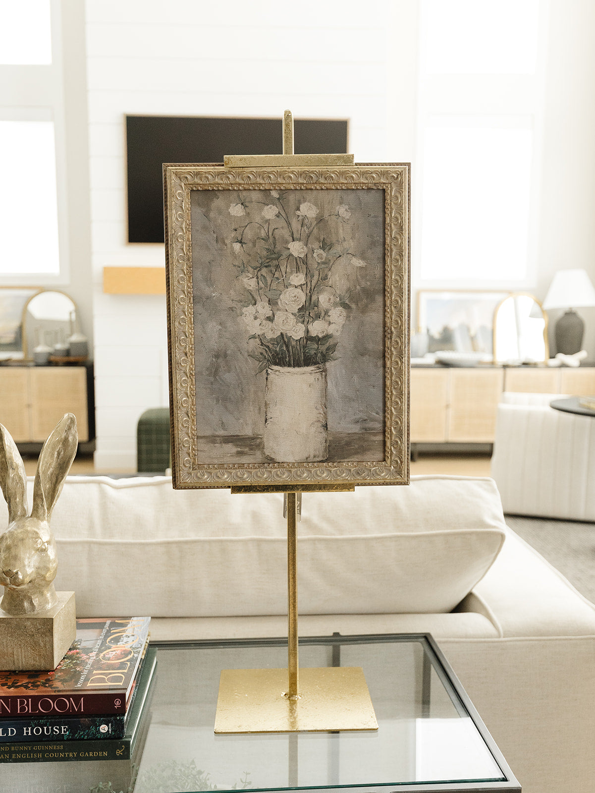 Gold Table Top Easel