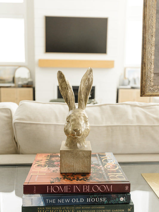 Gold Rabbit Sitter - 2 Sizes