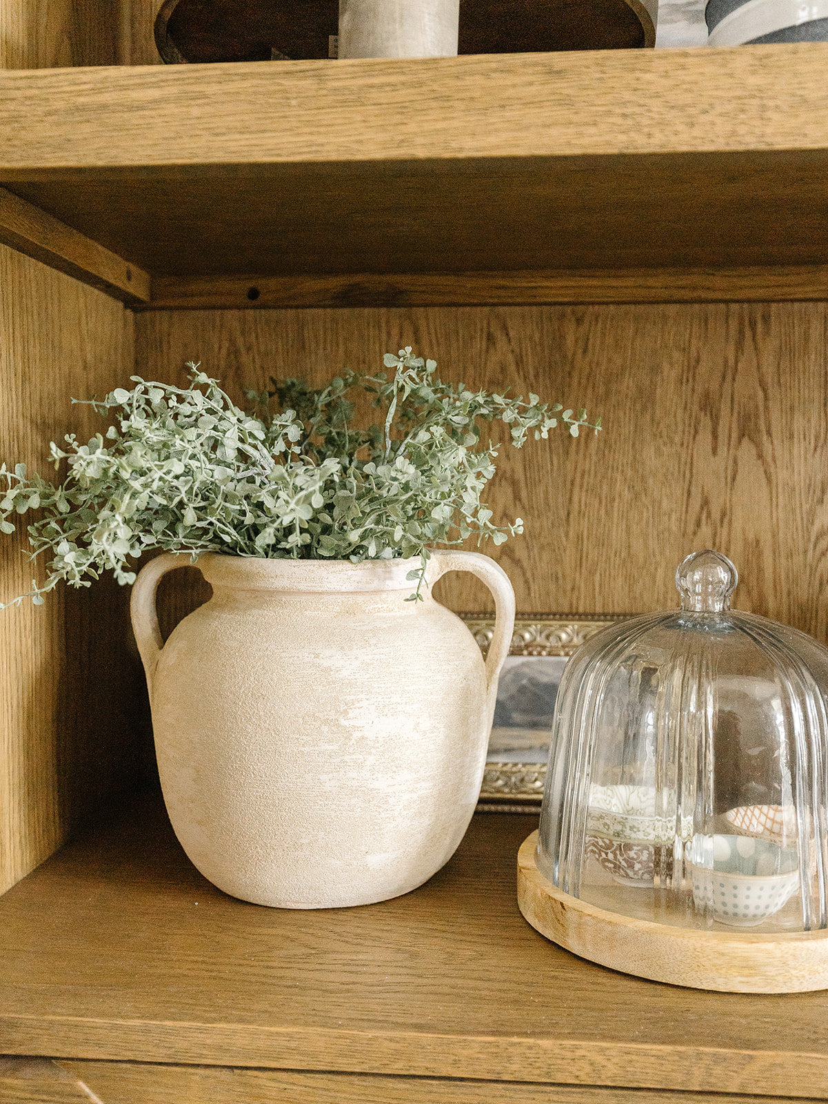 Terracotta Two Handled Vase