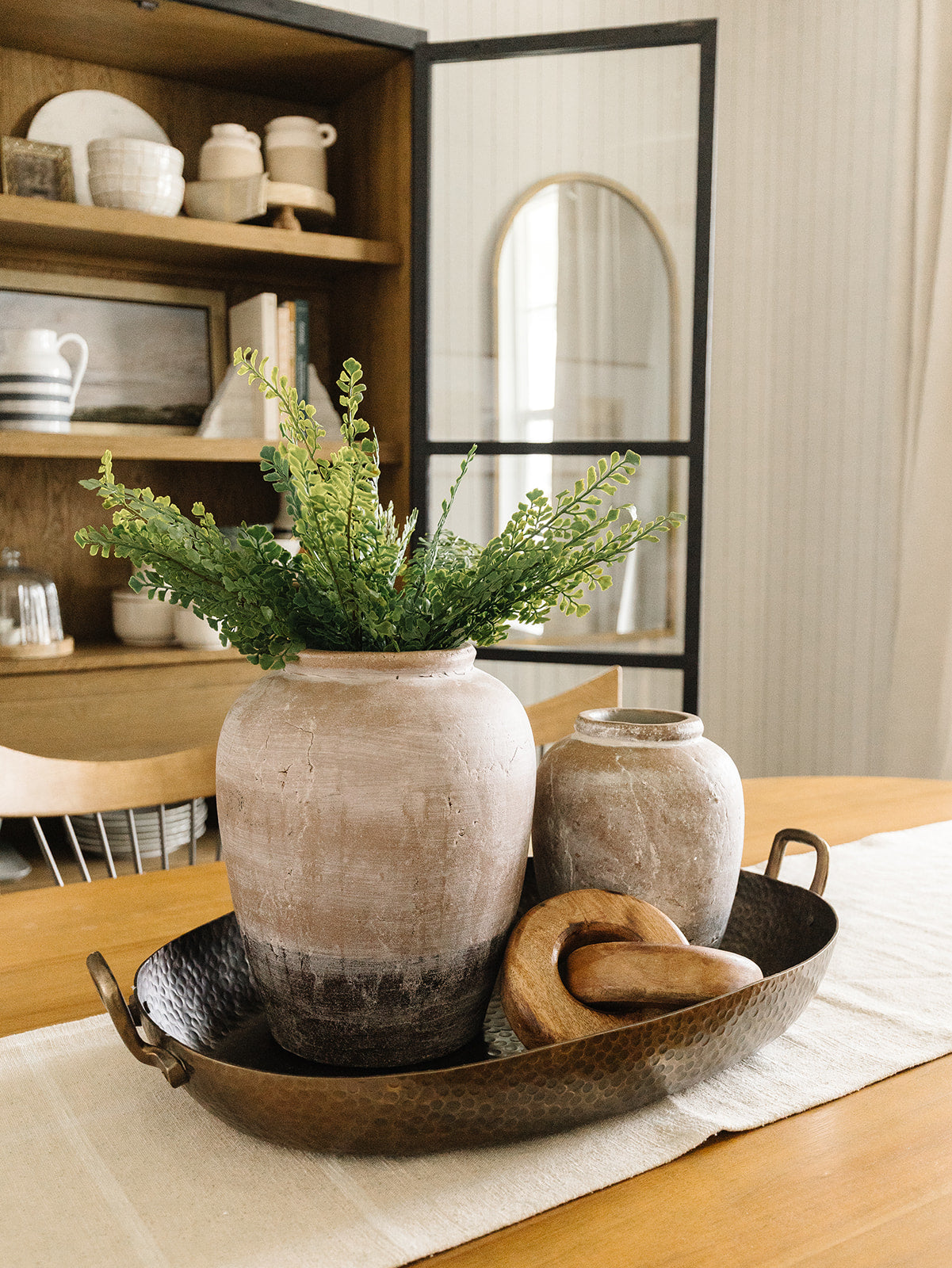 Two Toned Cement Vase