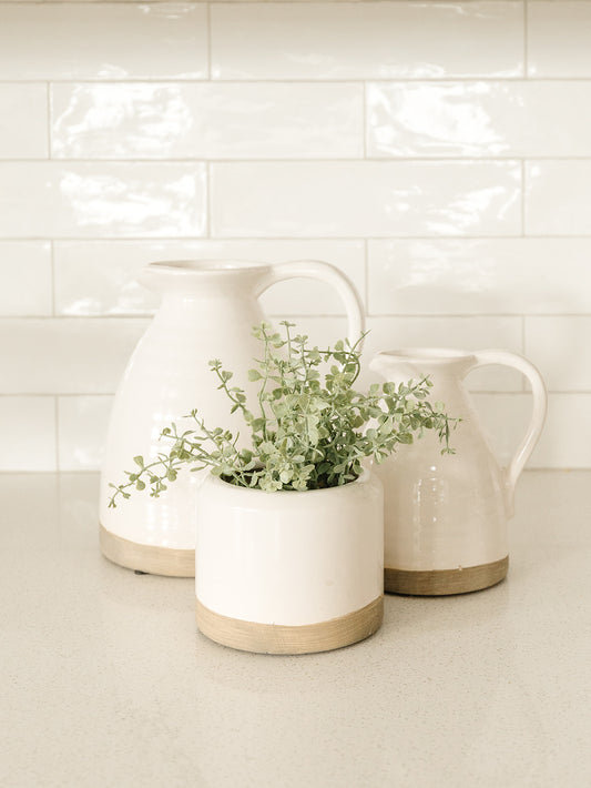 Glazed Pot - 2 Sizes