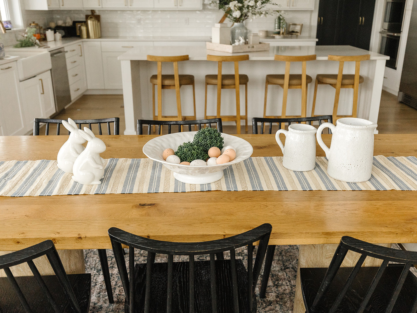 White Crackle Pitcher - 2 Sizes