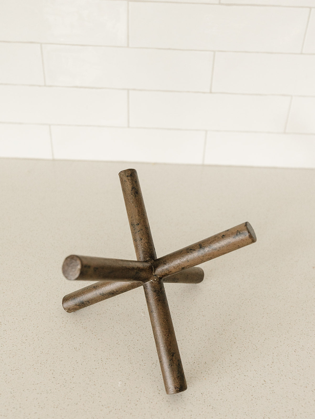 Astericks Metal Object