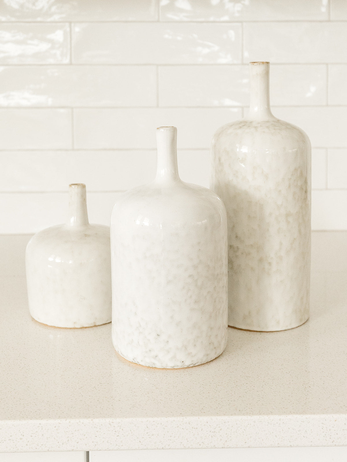 Glazed Stoneware Vase - 3 Sizes