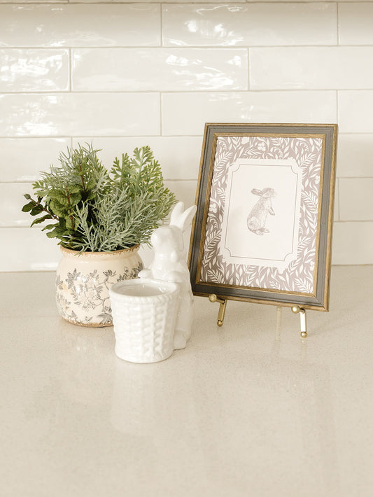 Herbs in Vase - 8.5"