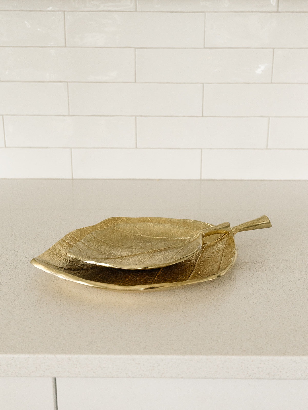 Brass Leaf Tray - 2 Sizes