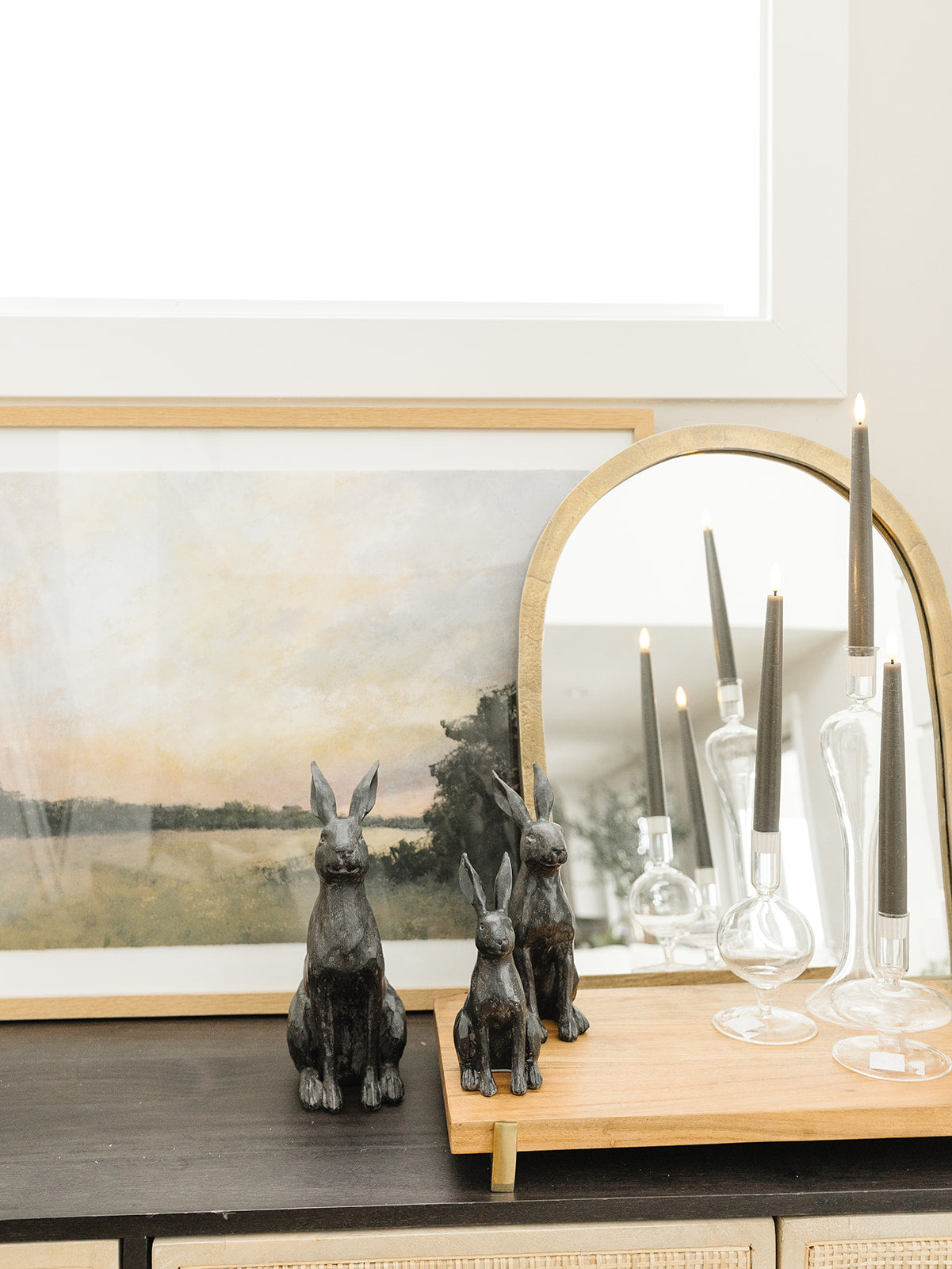 Black Rabbits - 3 Sizes