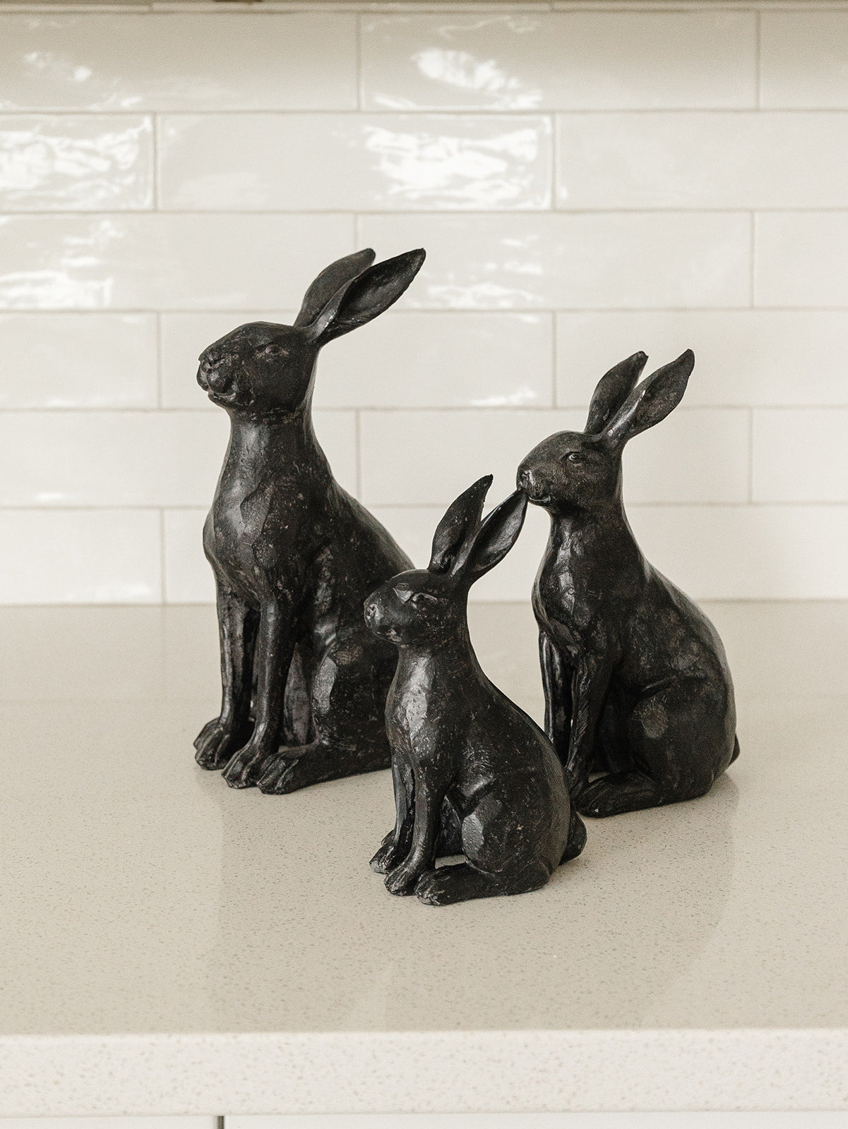 Black Rabbits - 3 Sizes