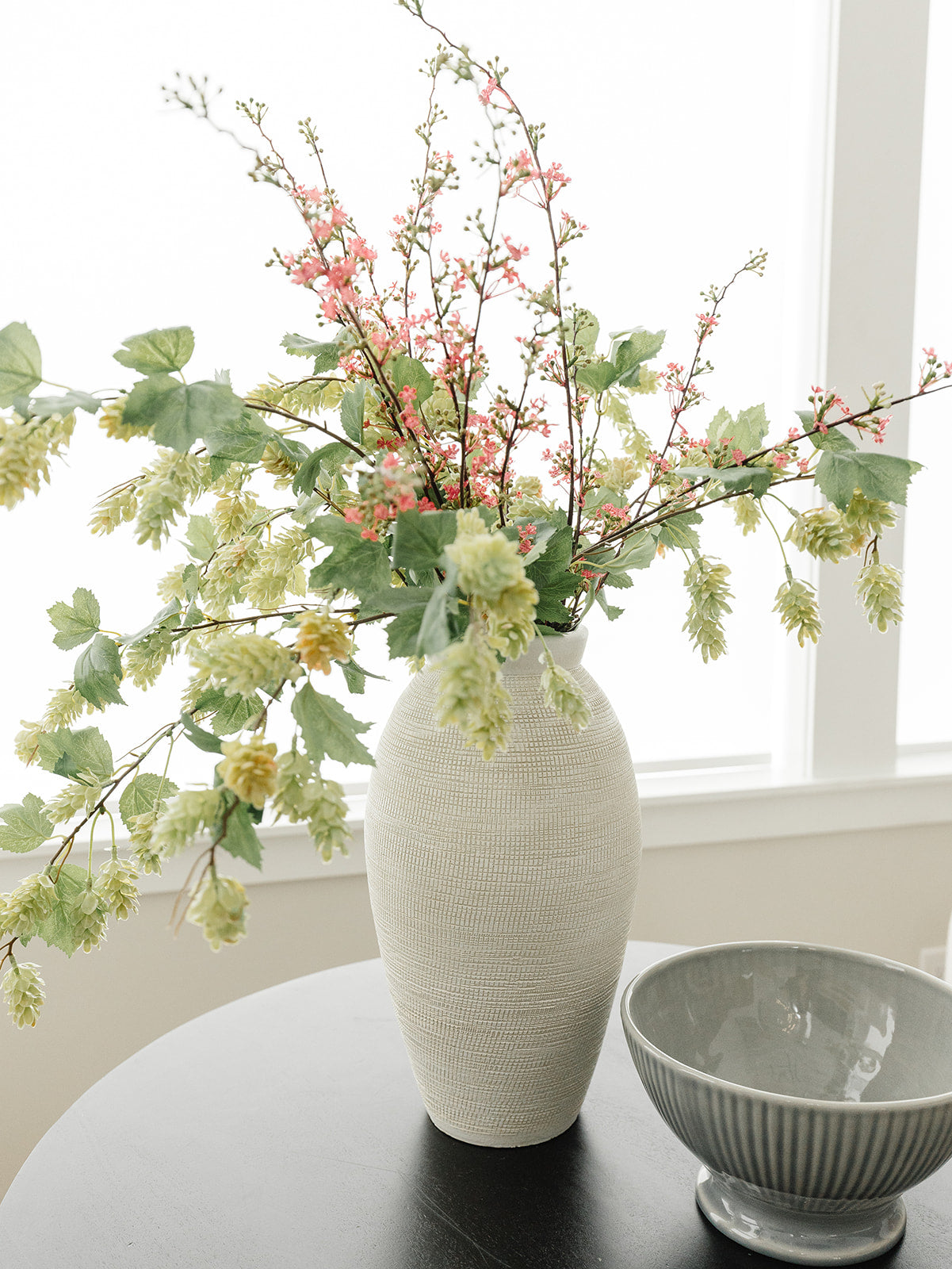 Hoary Willow Stem in Pink- 46"