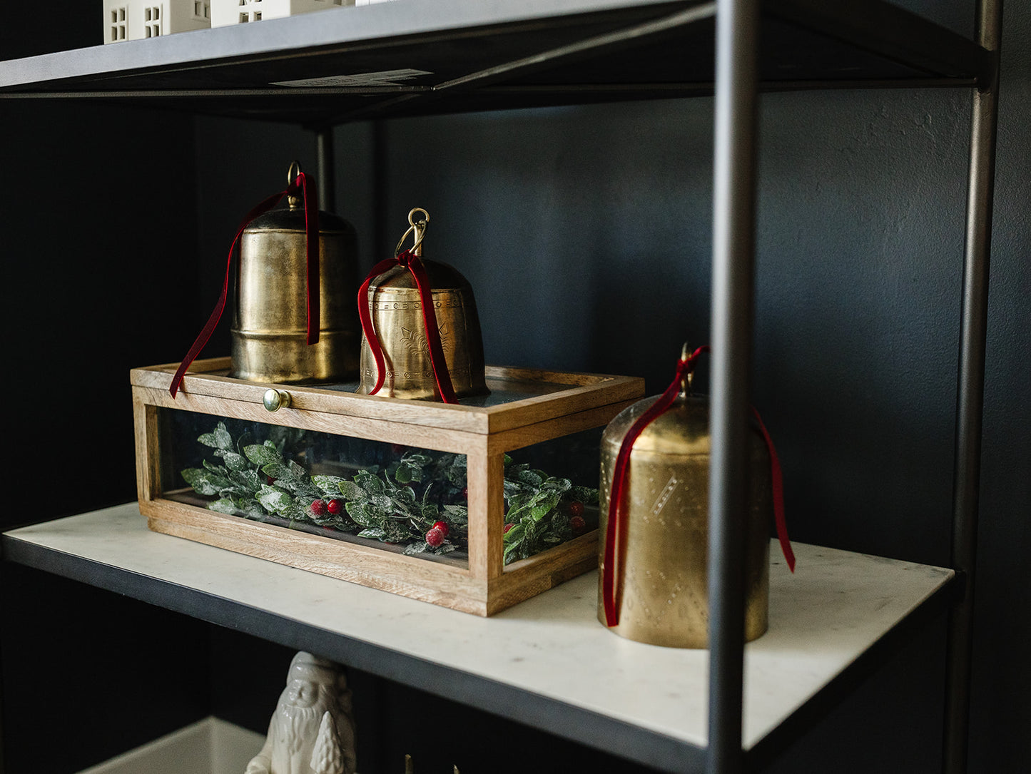 Antique Brass Bells - Set of 3