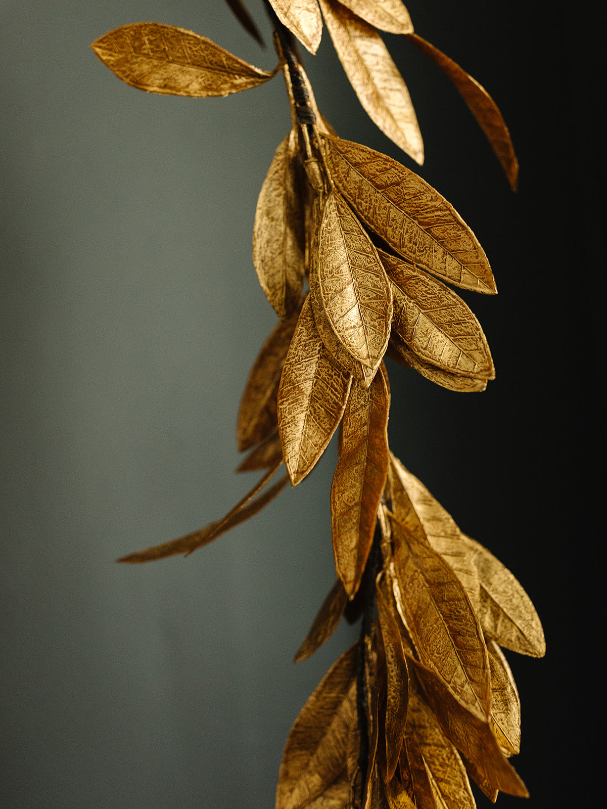 Champagne Bay Leaf Garland - 72”