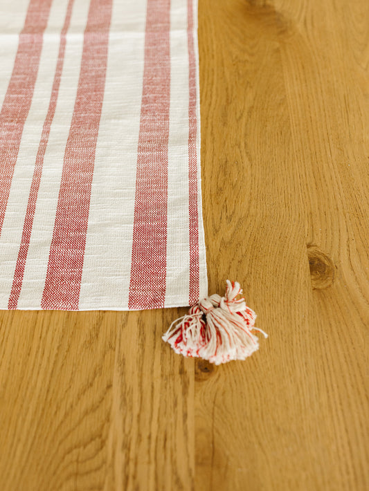Striped Table Runner 72"