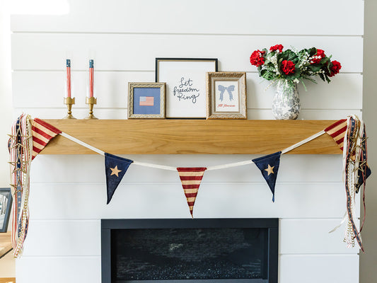 Flags Pennant Banner Garland - 12'