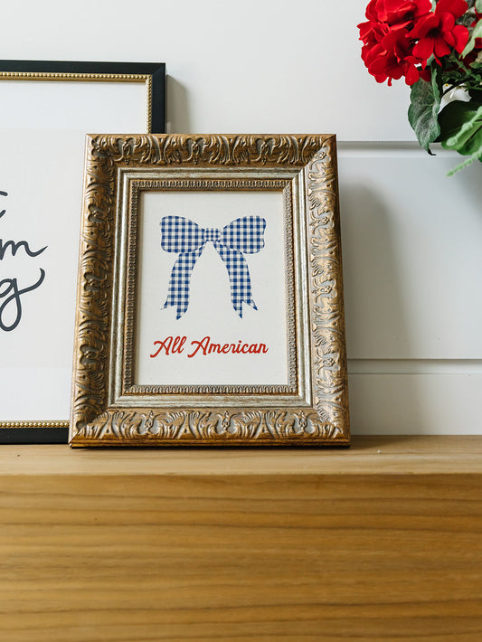 All American Framed Art - 2 Sizes