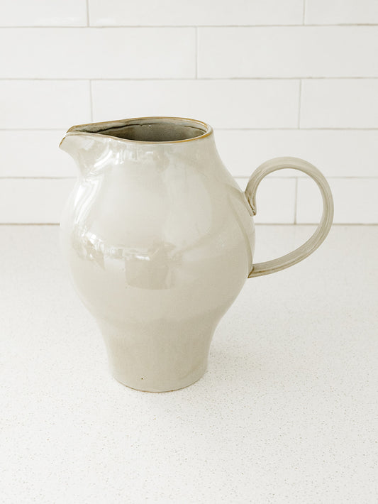 Quart Stoneware Pitcher (local pick up only on this item)