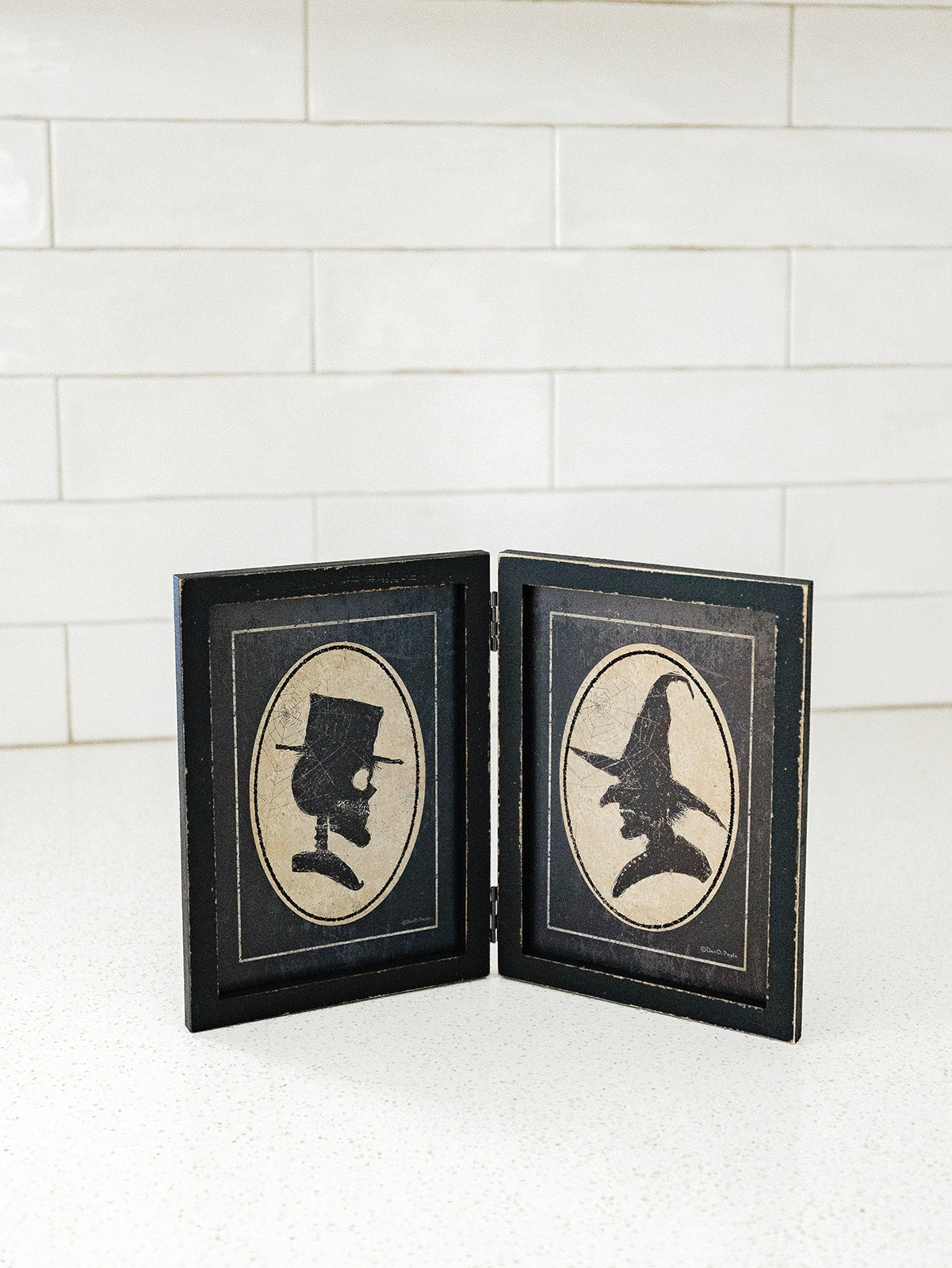 Spooky Hinged Portraits - Halloween Art
