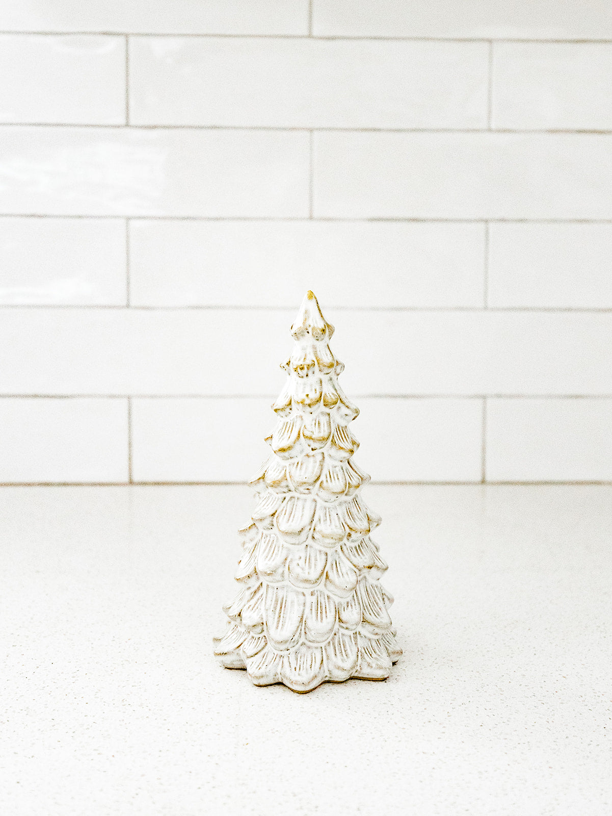 Cream Glazed Tree - 2 sizes
