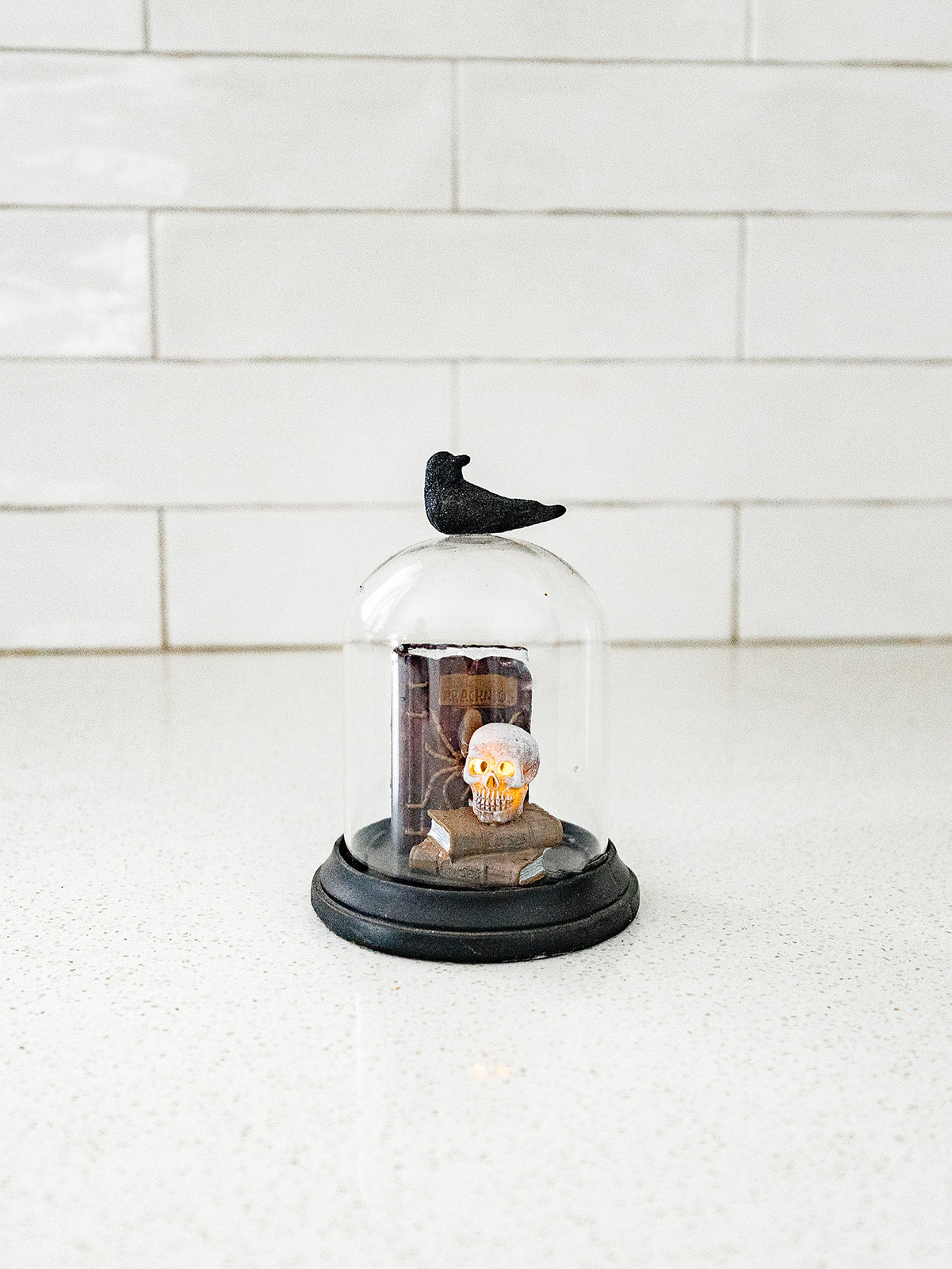 Crow LED Cloche