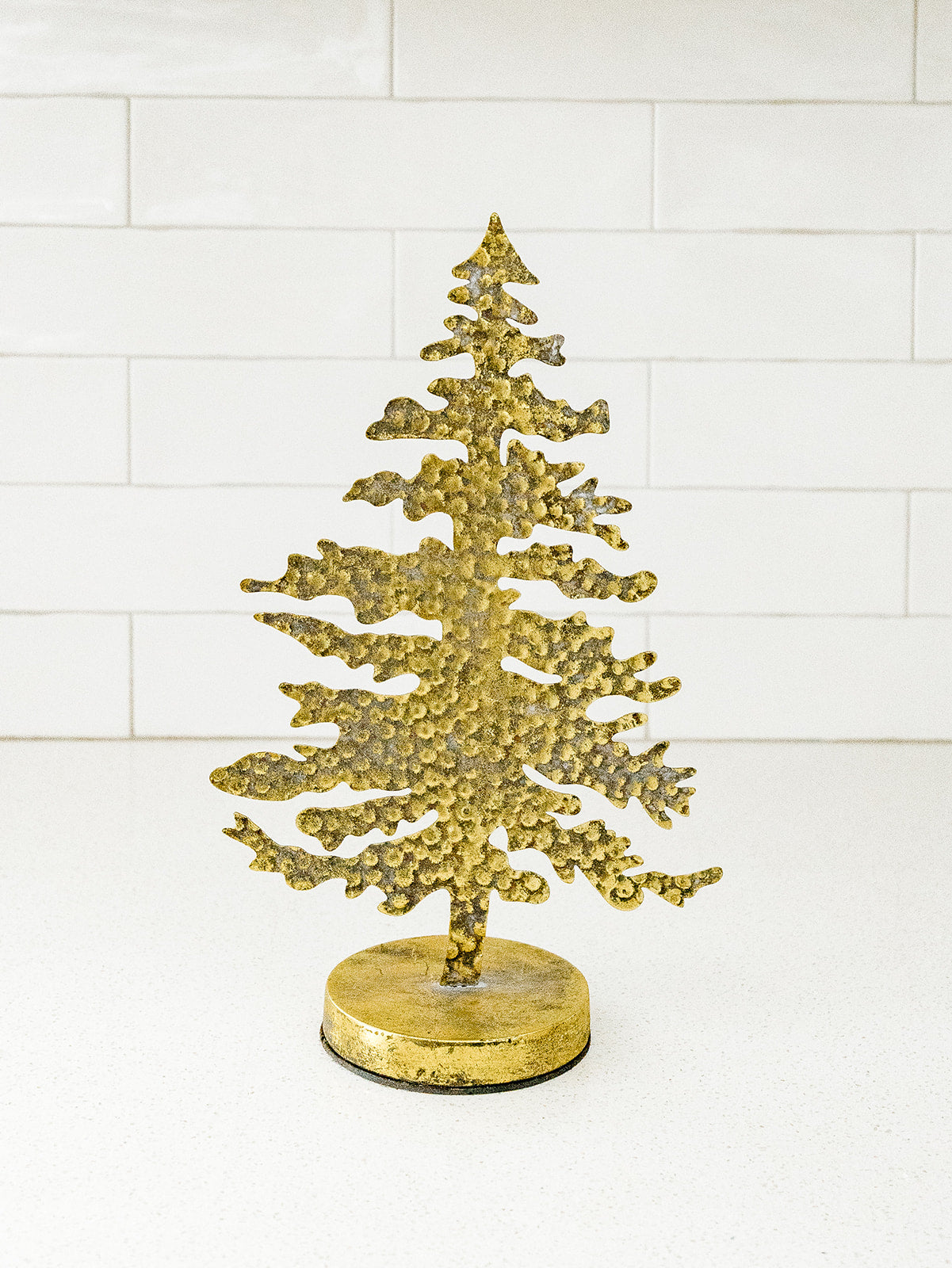 Gold Metal Tree 13.5"