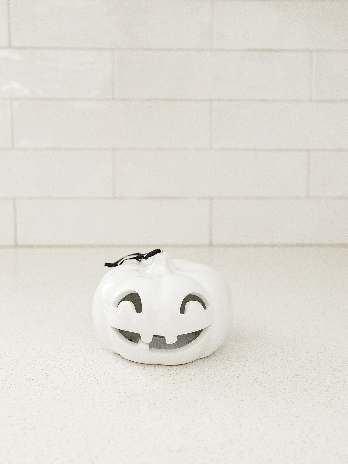 White LED Jack O Lantern - 3 Styles