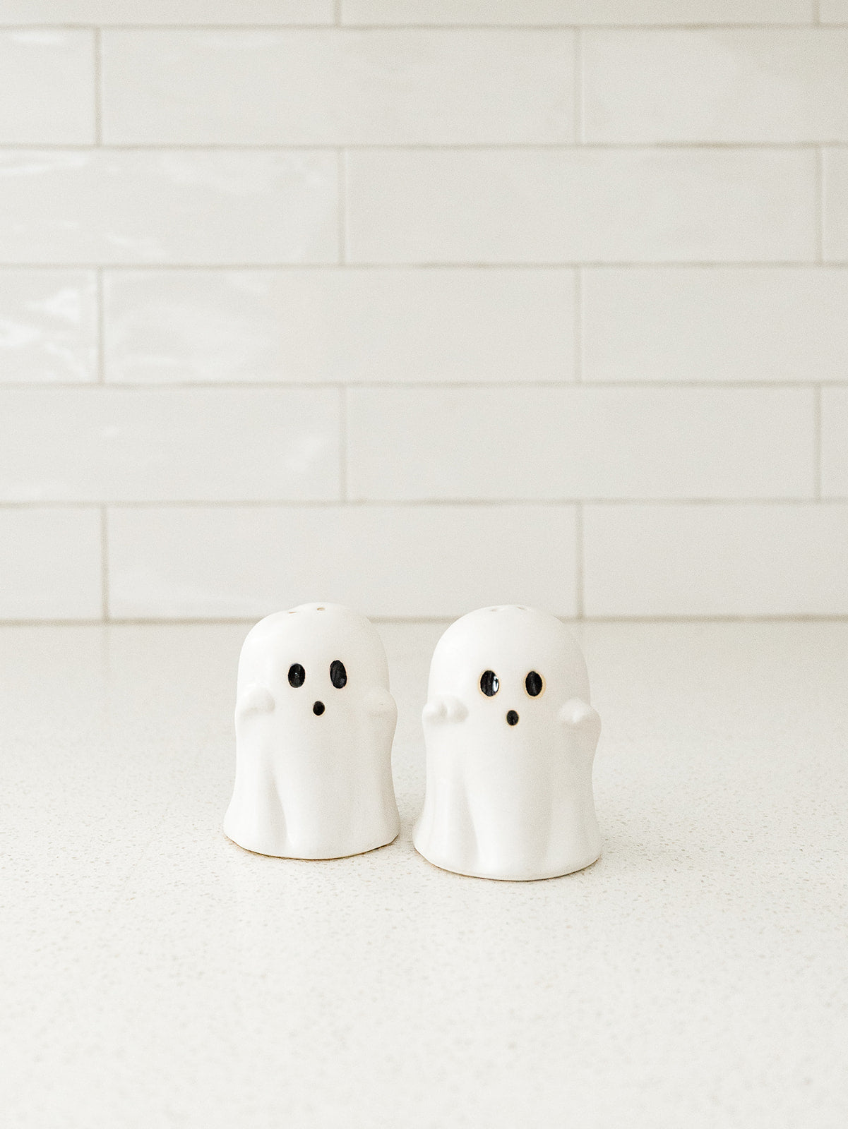 Ghost Salt and Pepper Shakers - Set of 2