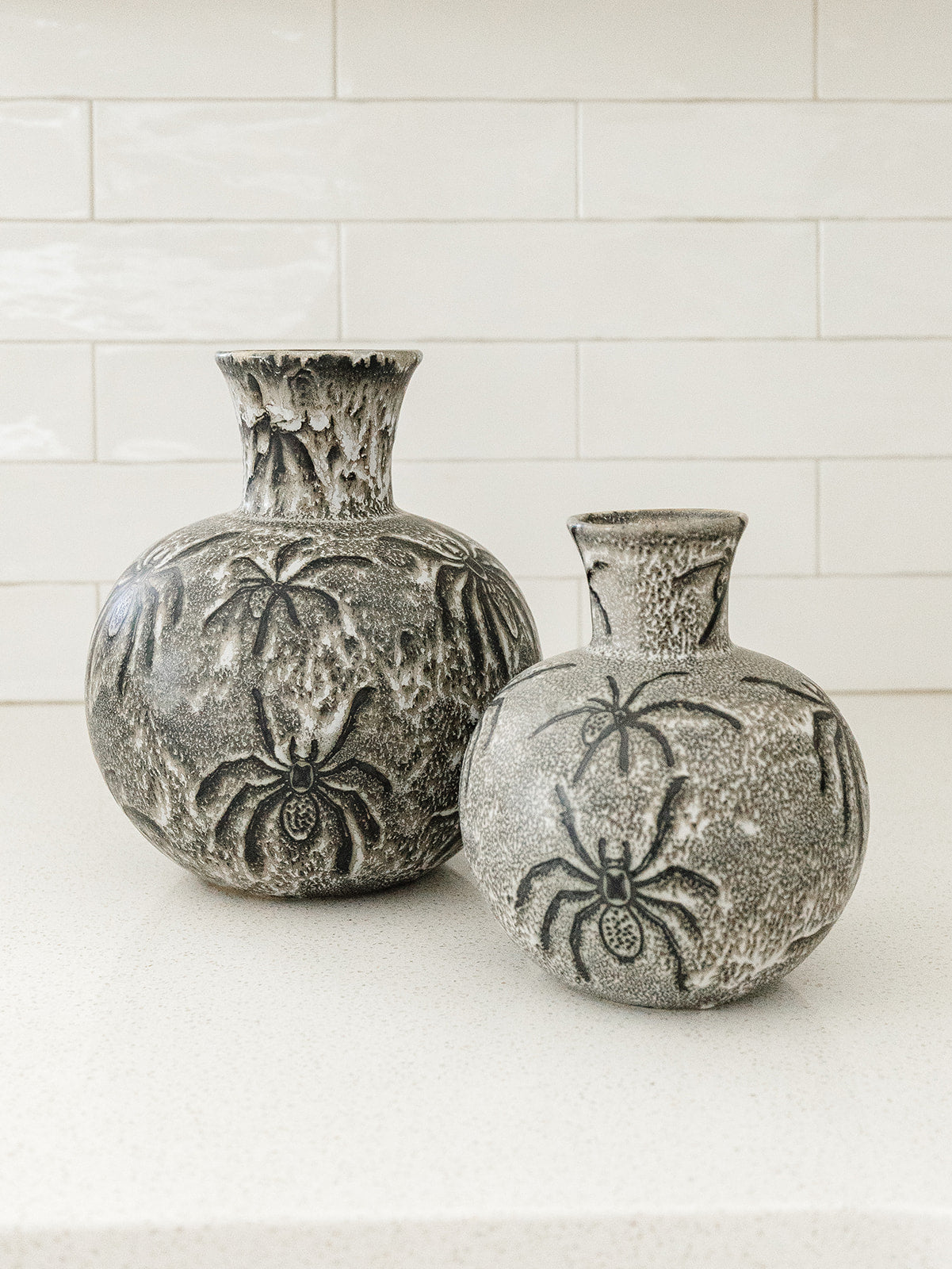 Spider Halloween Vase - Two sizes