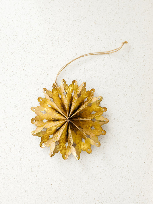 Boxed Set of 12 Paper Snowflake Ornaments