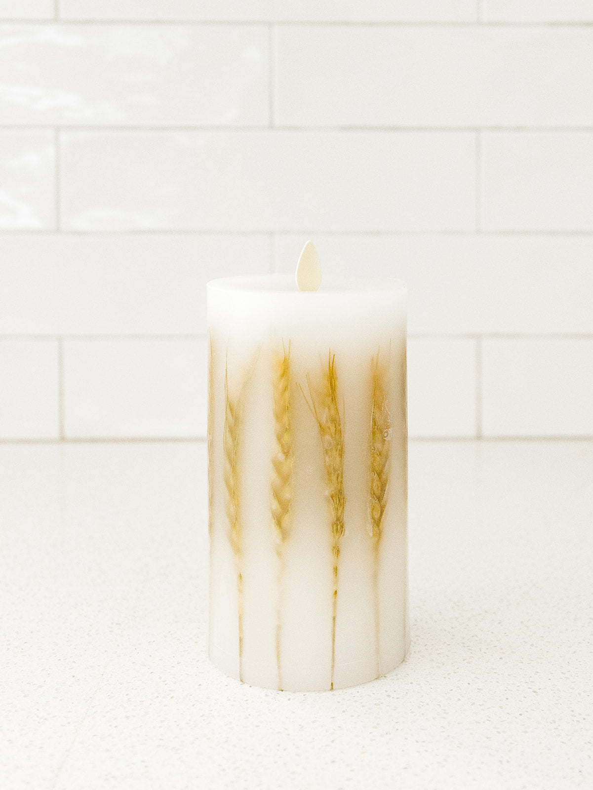 Luminara Wheat Candle - 2 Sizes