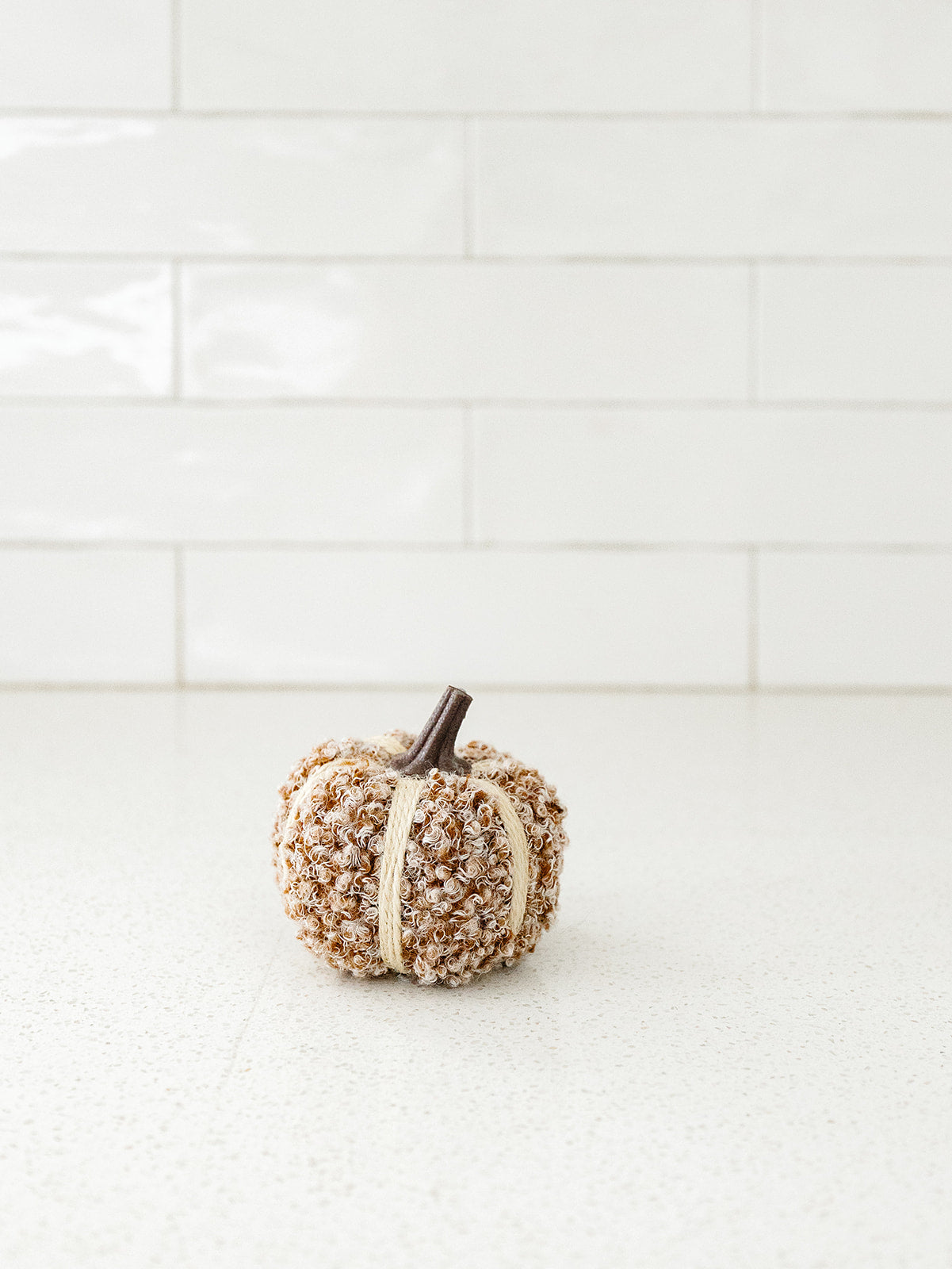 Brown Texured Pumpkin - 3 Sizes