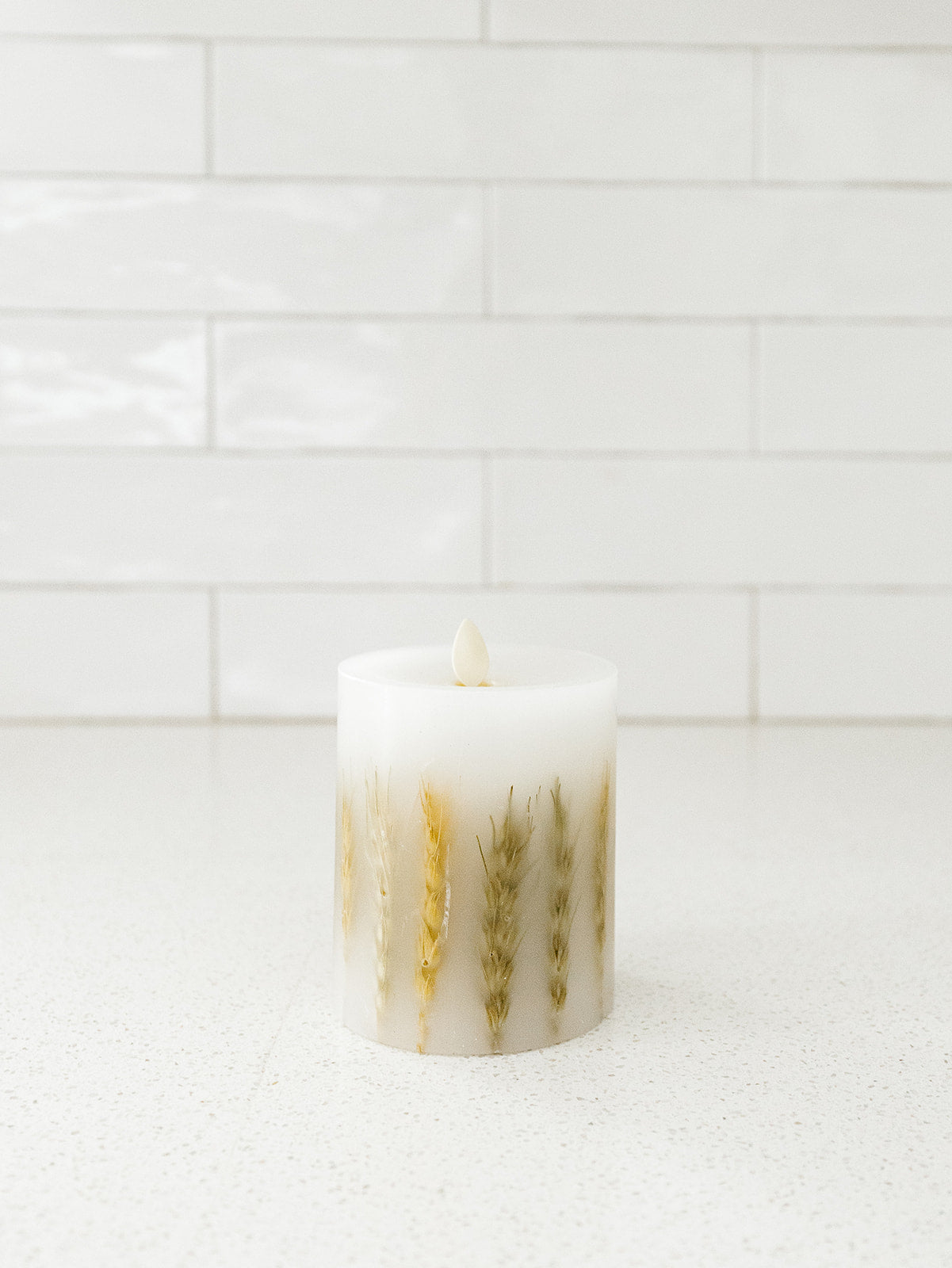 Luminara Wheat Candle - 2 Sizes