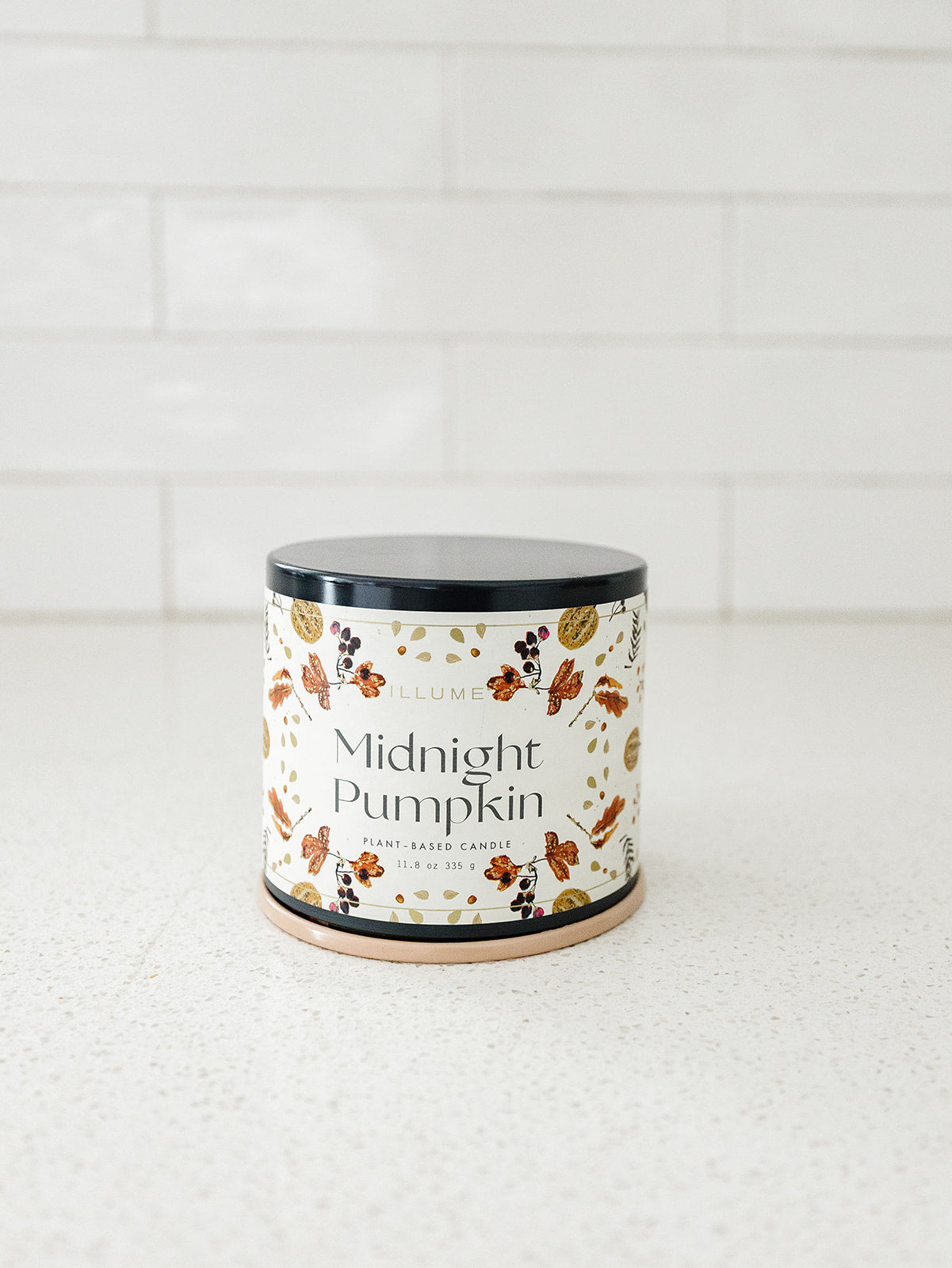 Midnight Pumpkin Tin Candle