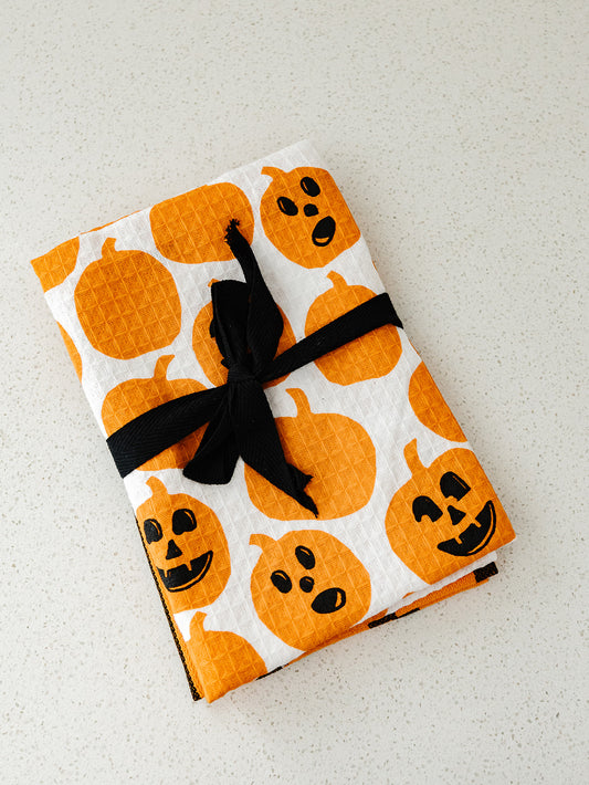 Halloween Dish Towels - Set of 2