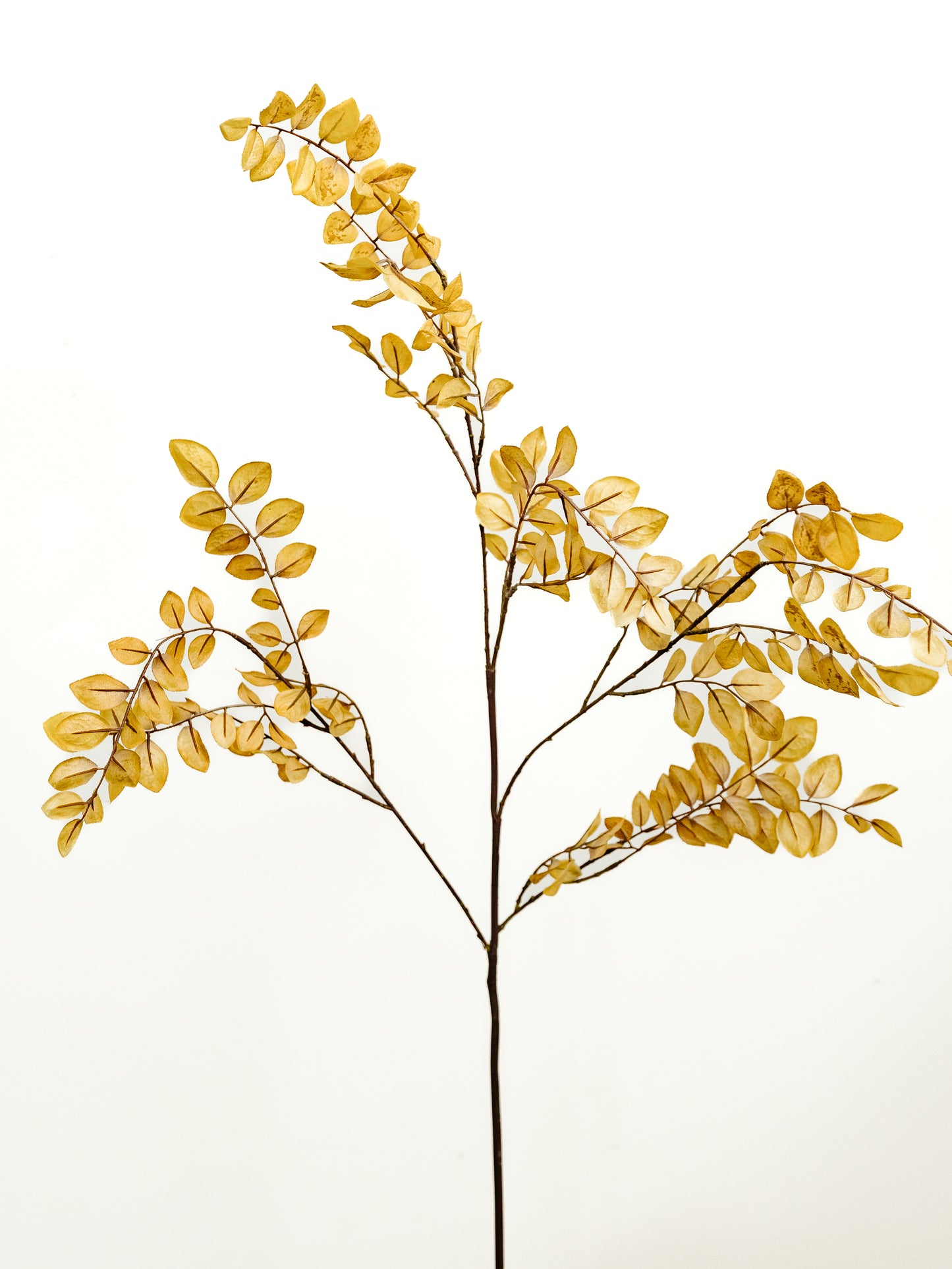 Brown Mini Leaf Spray - 35"