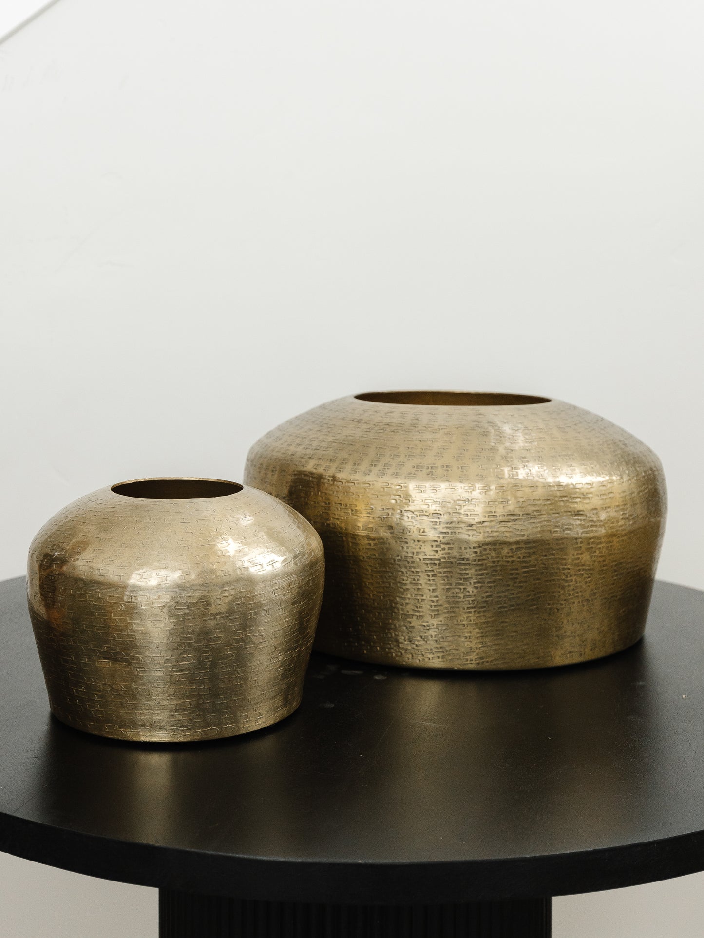 Textured Gold Vase