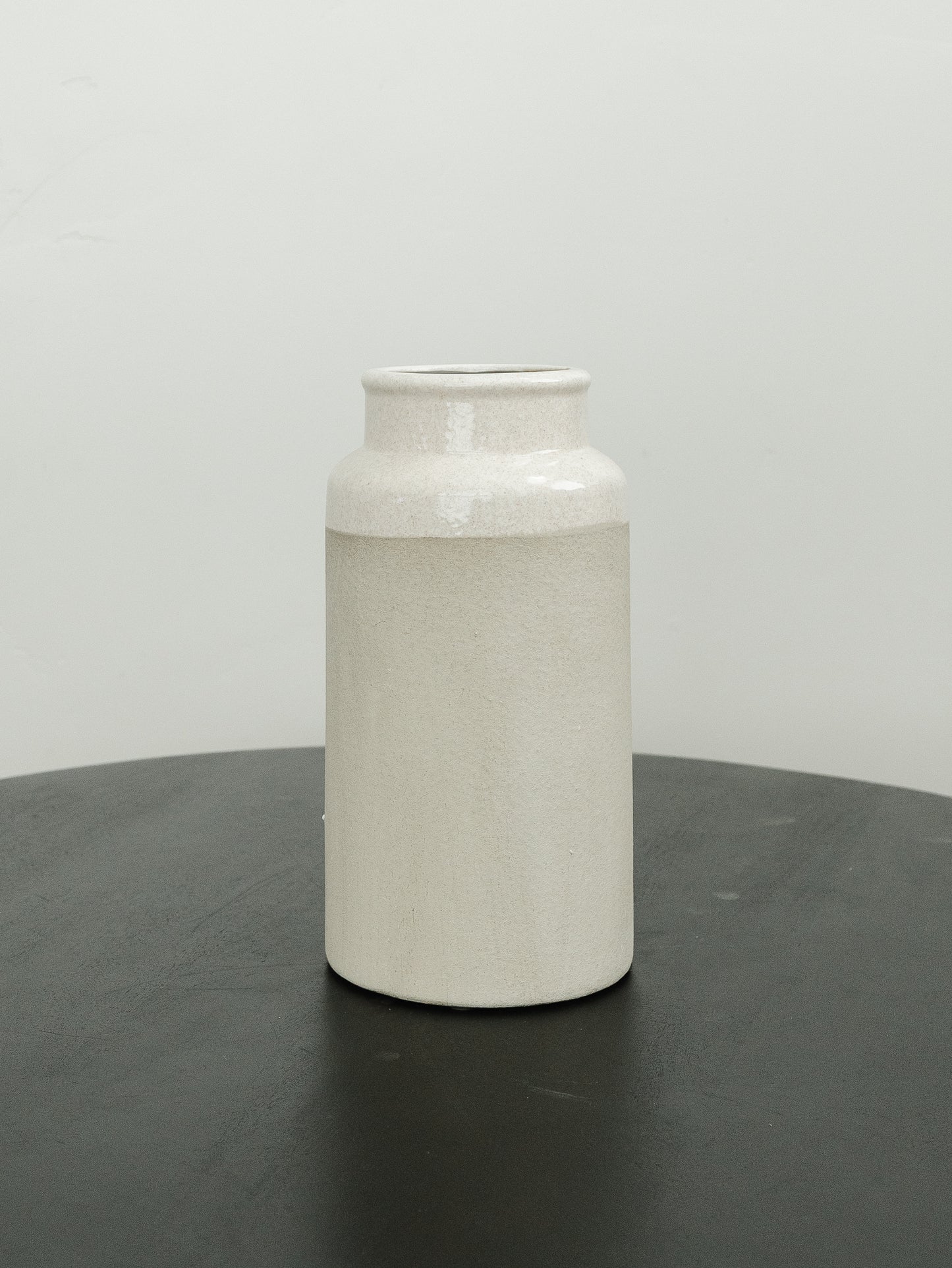 Cream Glazed Top Vase - 3 Sizes