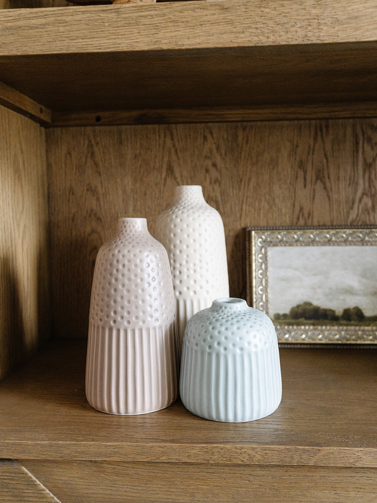 Stoneware Vase - 3 Colors - 3 Sizes