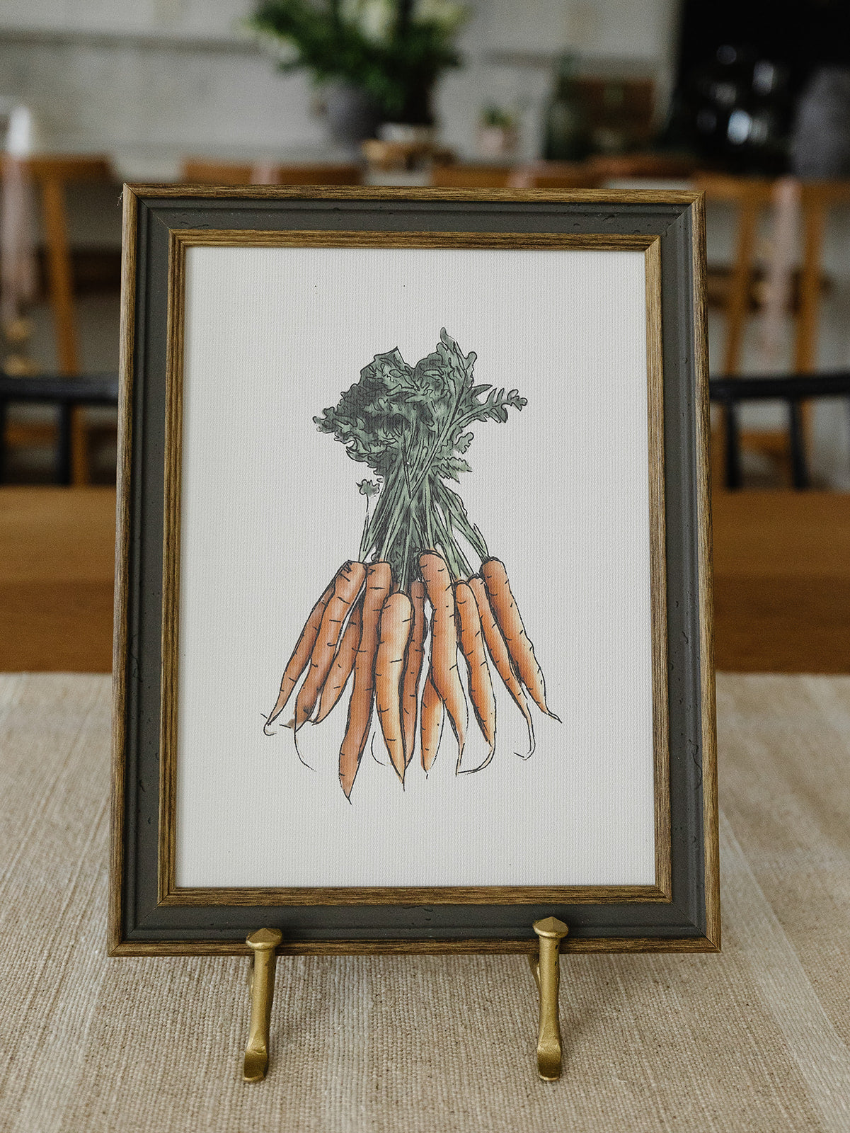 Vintage Bunch of Carrots
