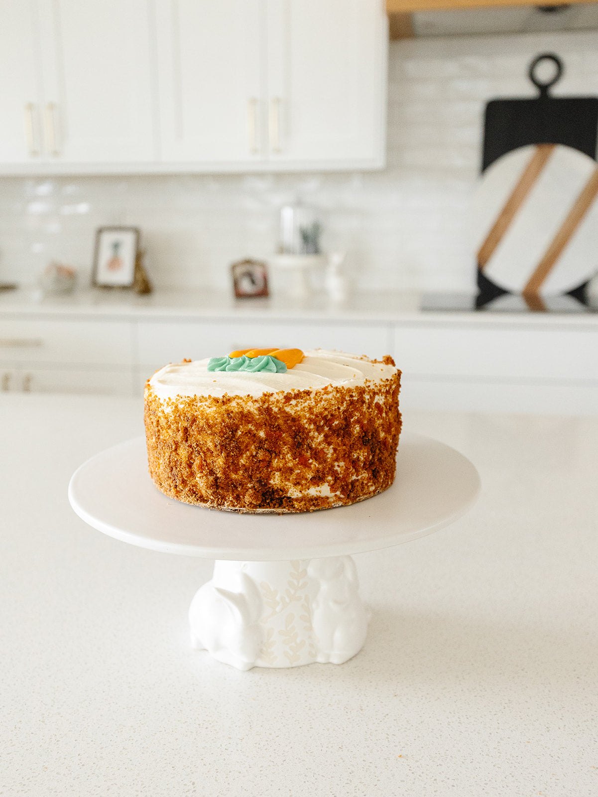 Cottontail Cake Plate