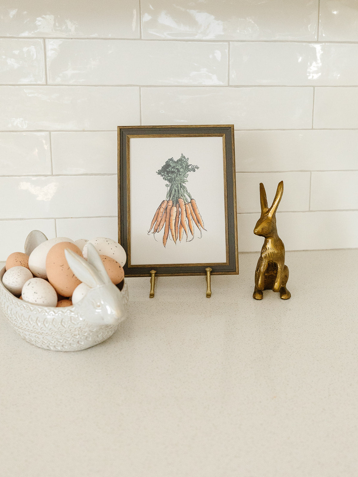 Vintage Bunch of Carrots