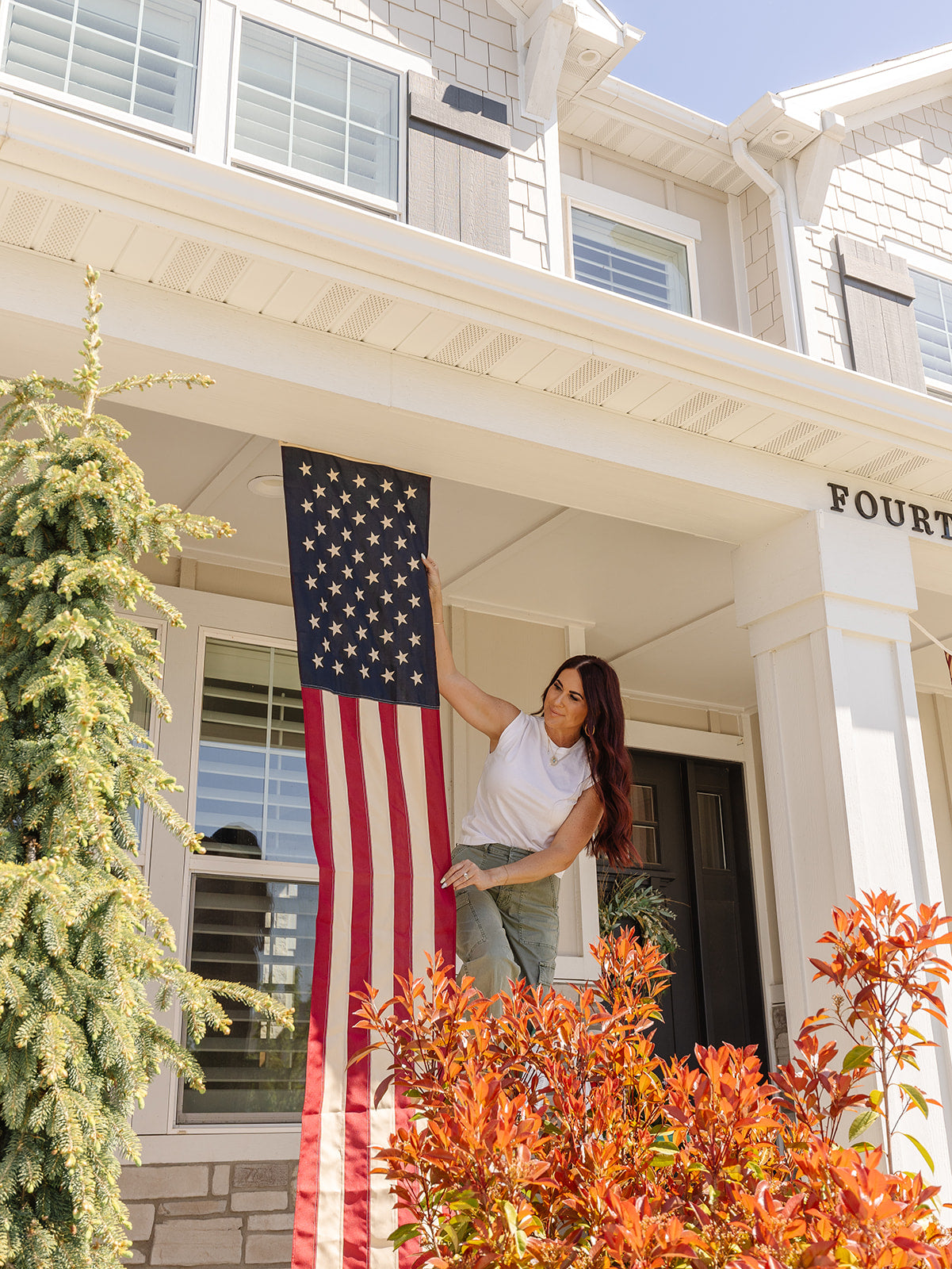 Americana Banner with Grommets