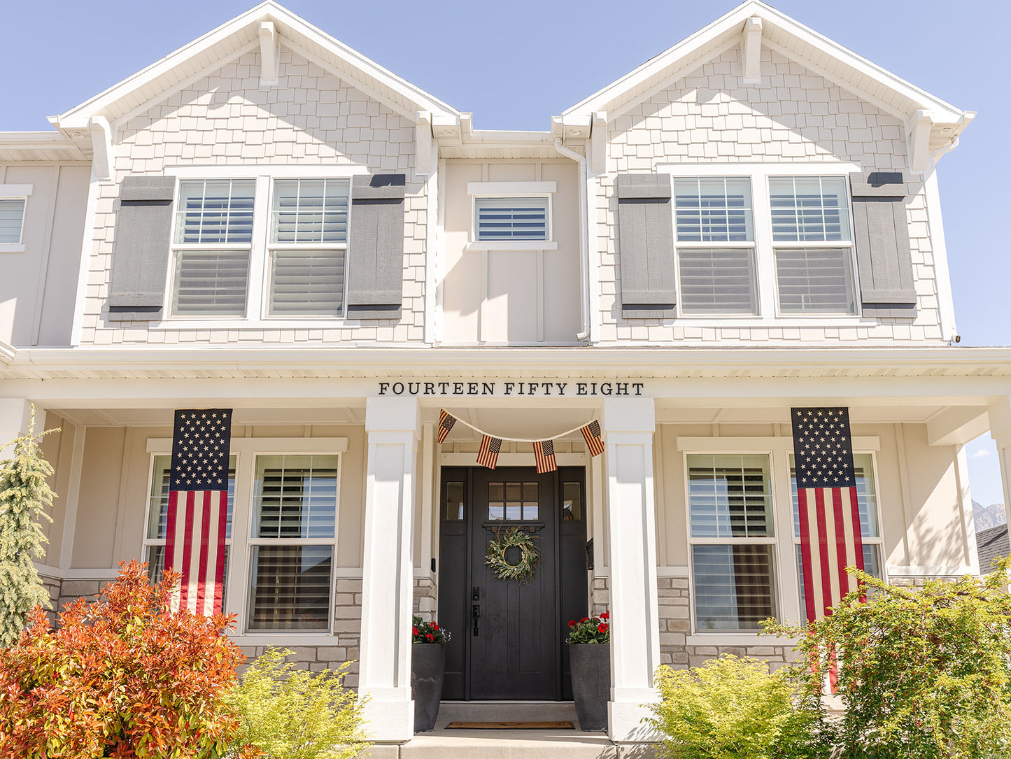Americana Banner with Grommets