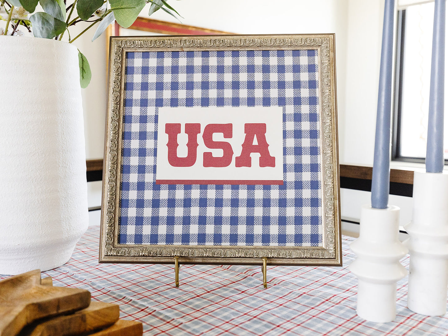 USA Framed Art