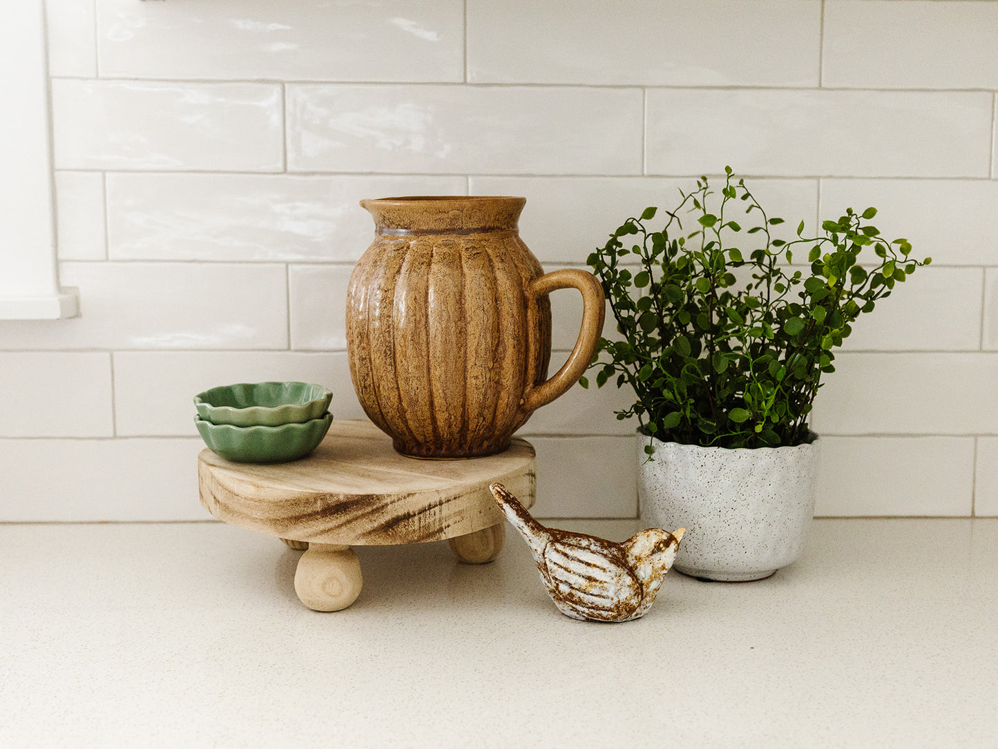 Fluted Pitcher - 2.5 Quarts