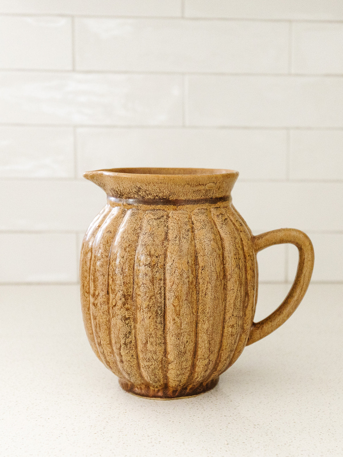 Fluted Pitcher - 2.5 Quarts