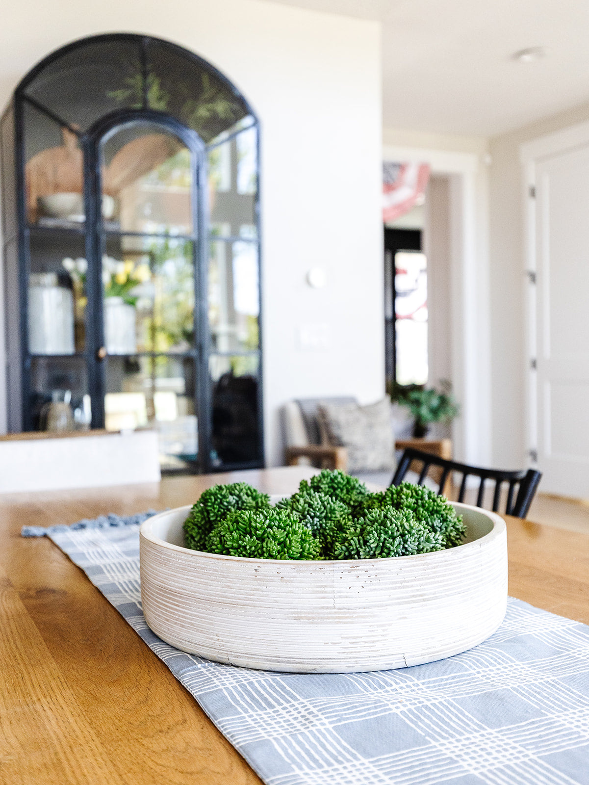 Ribbed Whitewashed Mango Bowl - 2 Sizes