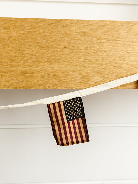 American Flag Garland