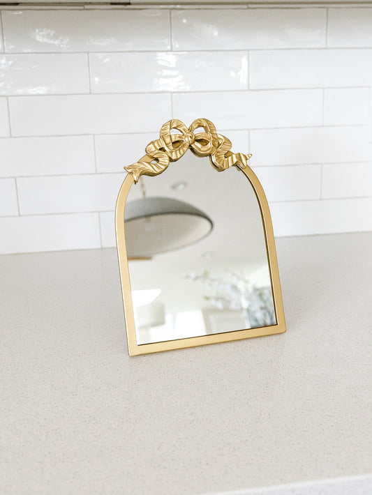 Bow Arch Tabletop Mirror