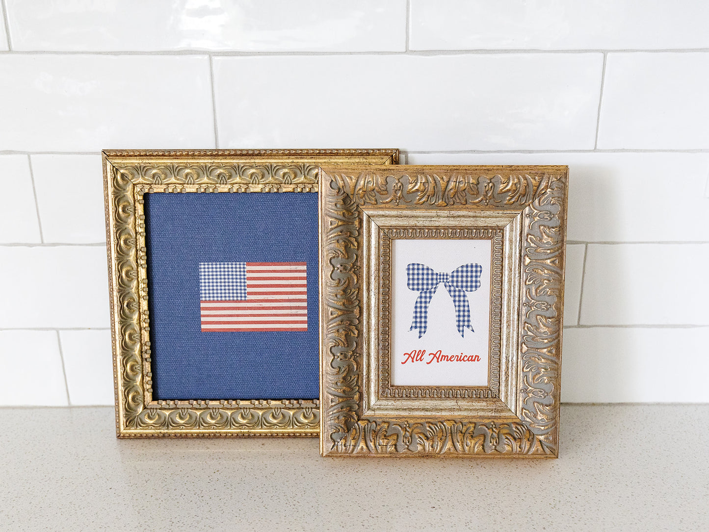 All American Framed Art - 2 Sizes